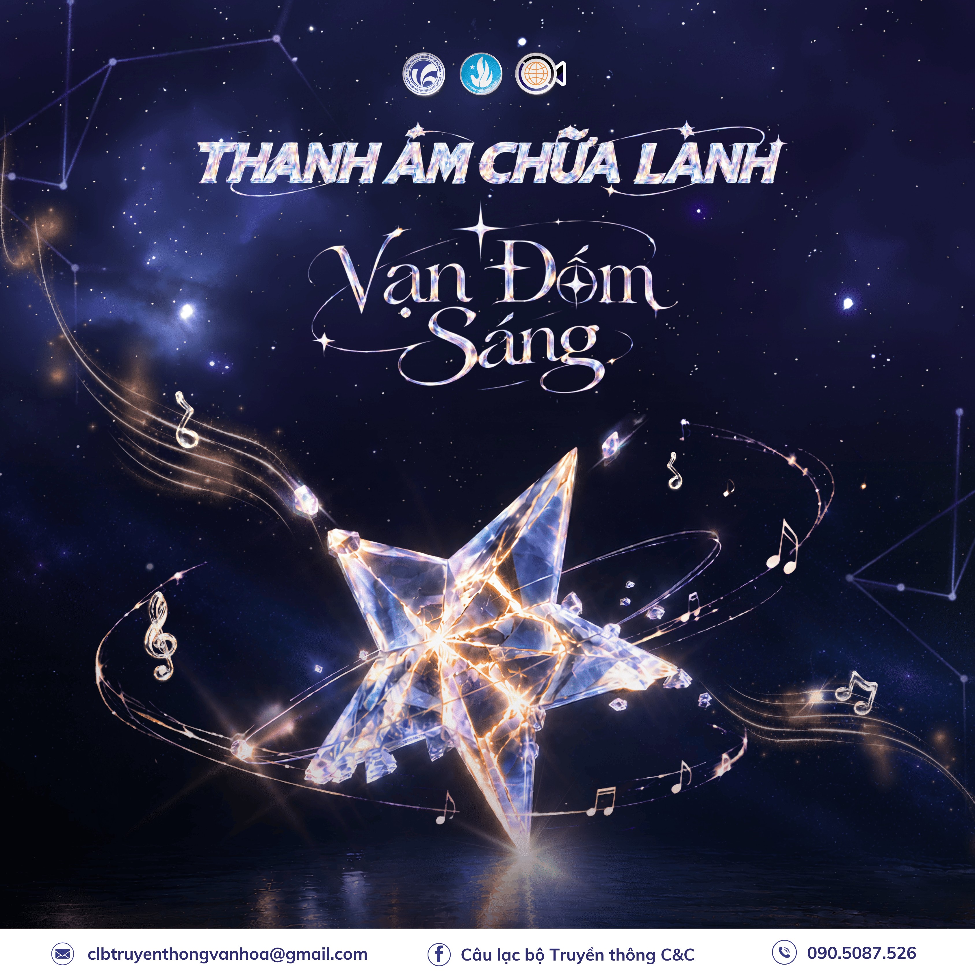 CHƯƠNG TRÌNH GIAO LƯU BIỂU DIỄN NGHỆ THUẬT "THANH ÂM CHỮA LÀNH 4 - VẠN ĐỐM SÁNG"
