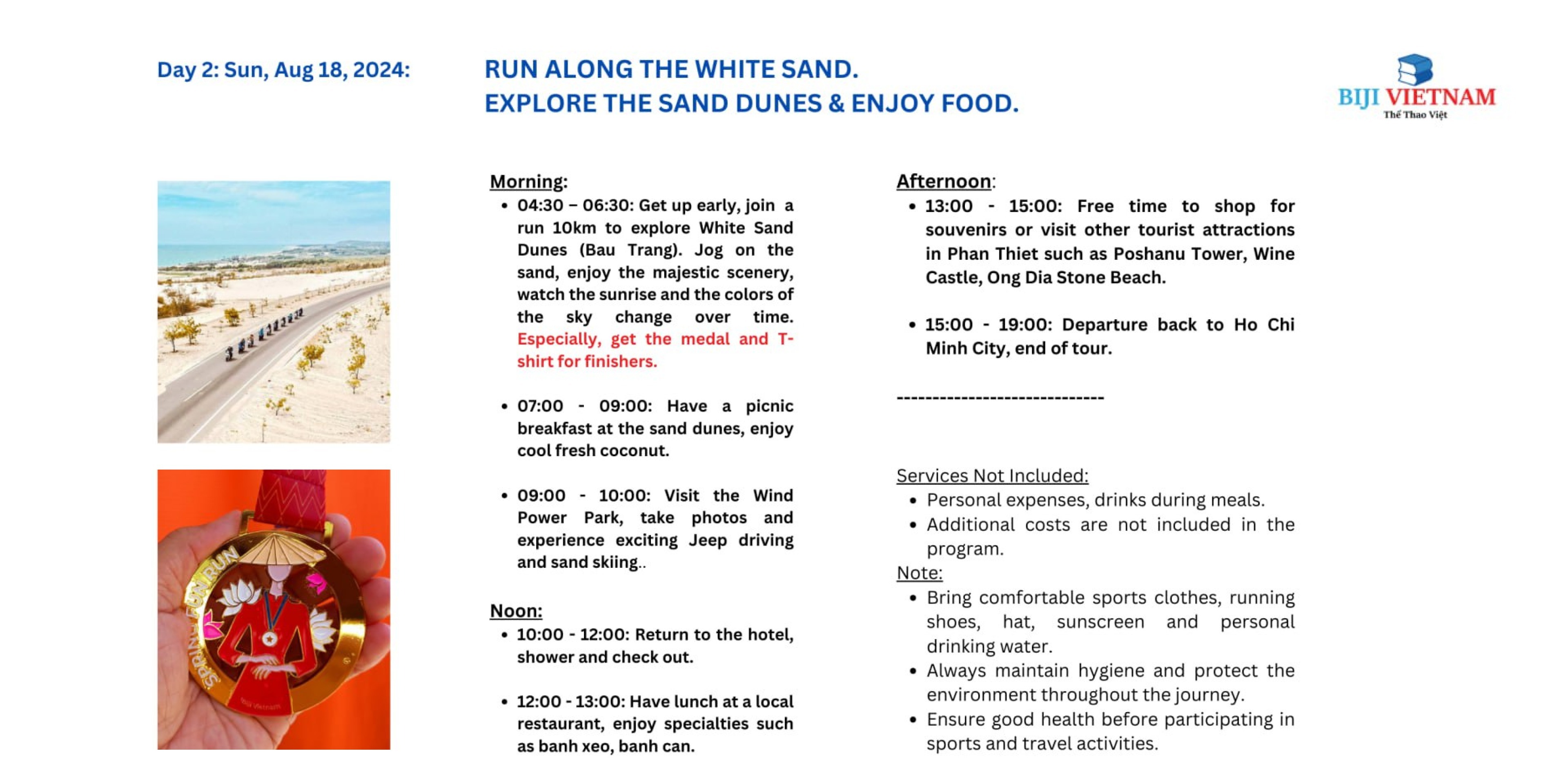 Run and Explore Mũi Né