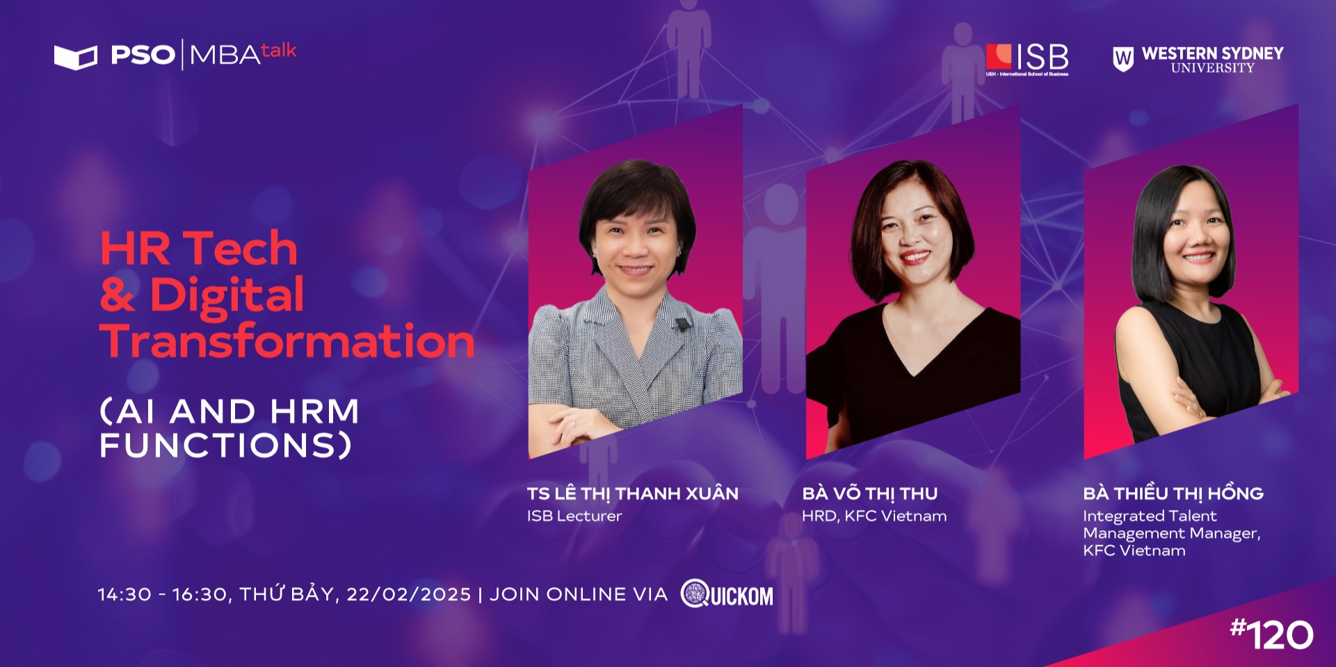 MBA Talk #120: HR Tech & Digital Transformation (AI and HRM functions)