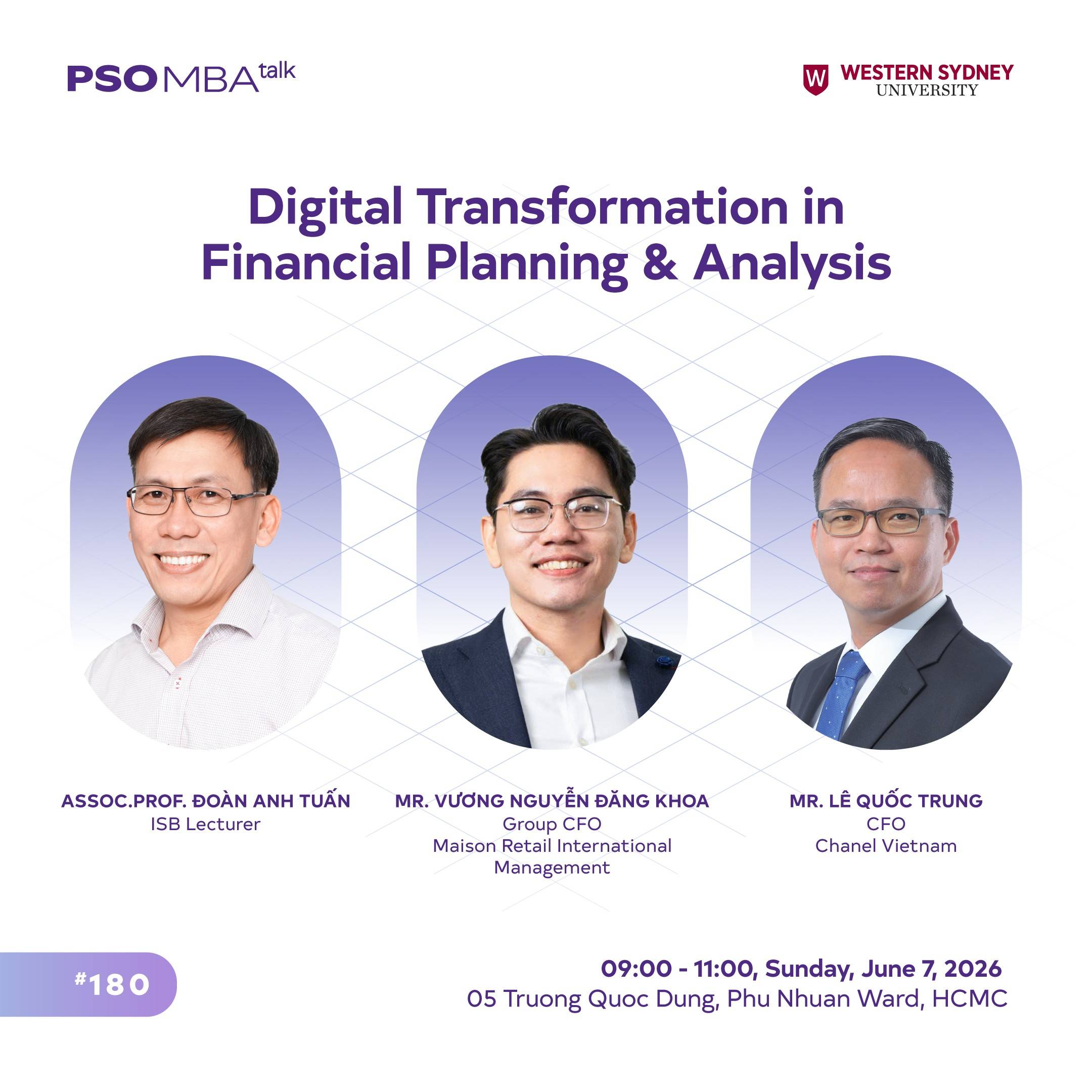 MBA Talk #180: Số hóa FP&A – Nâng tầm phân tích & hoạch định tài chính