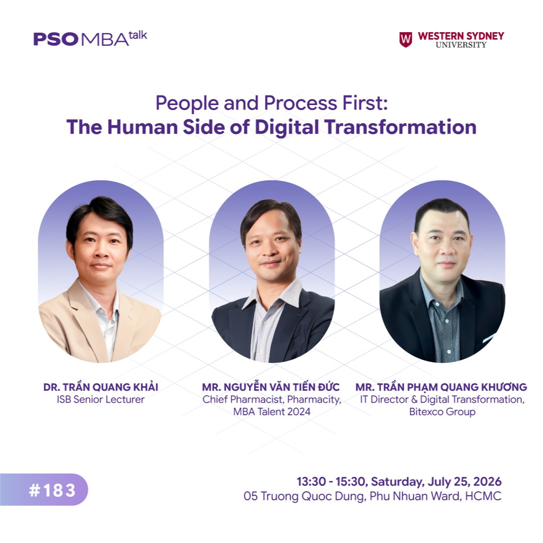 MBA Talk #183: People and process first - The human side of digital transformation
