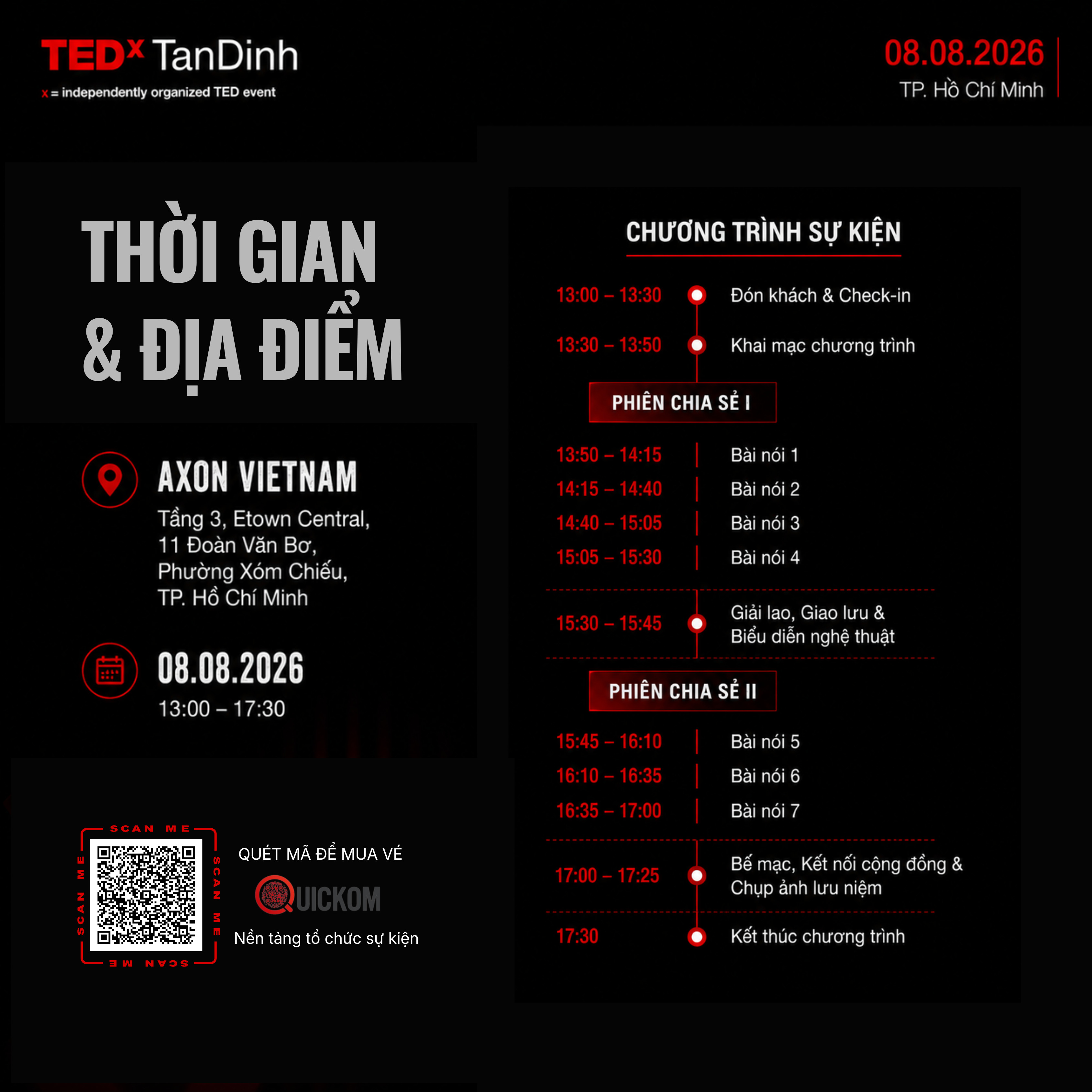 TEDxTanDinh #01: Định nghĩa lại những định nghĩa