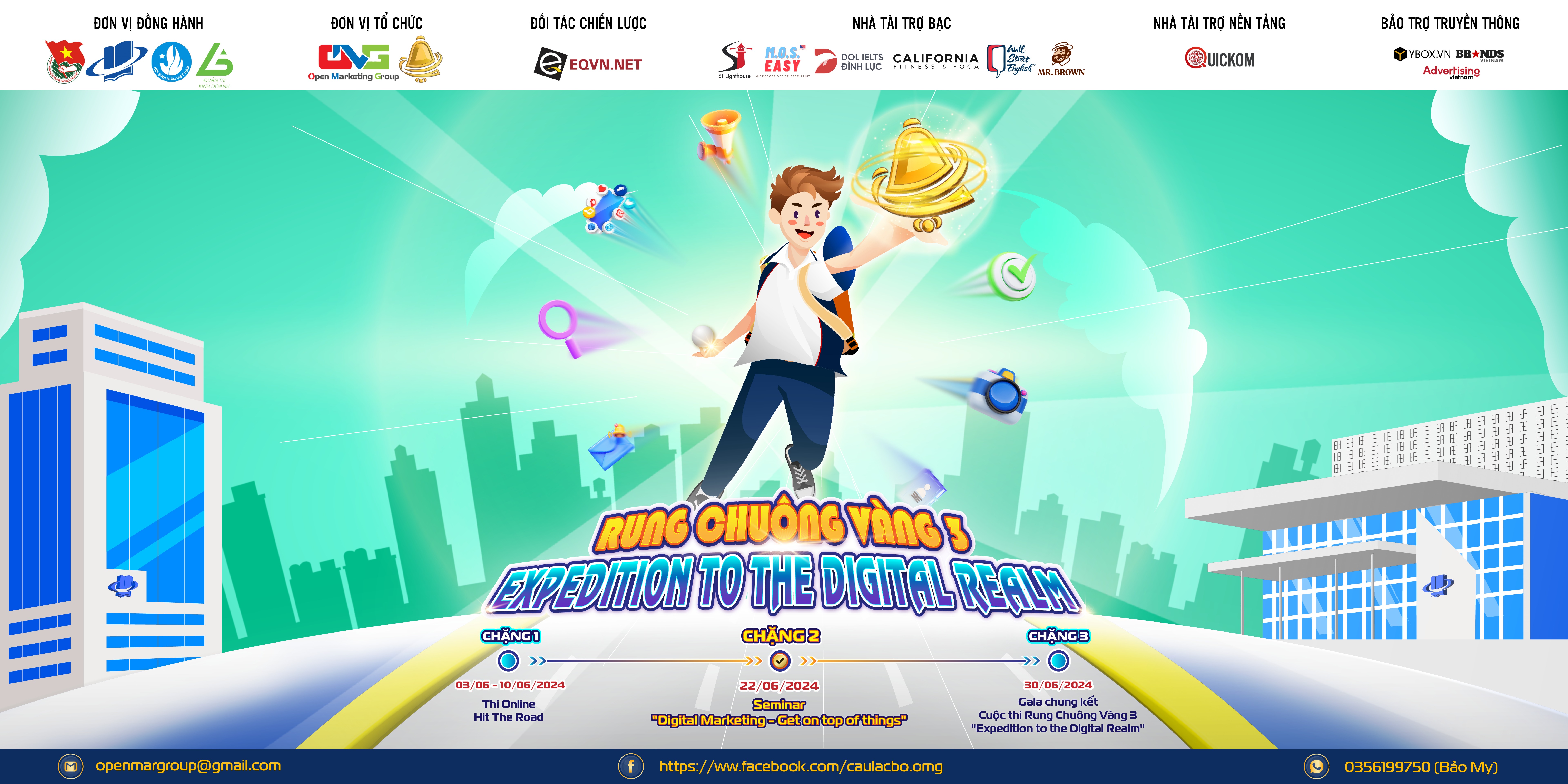 ĐĂNG KÝ THAM GIA SEMINAR "DIGITAL MARKETING - GET ON TOP OF THINGS"