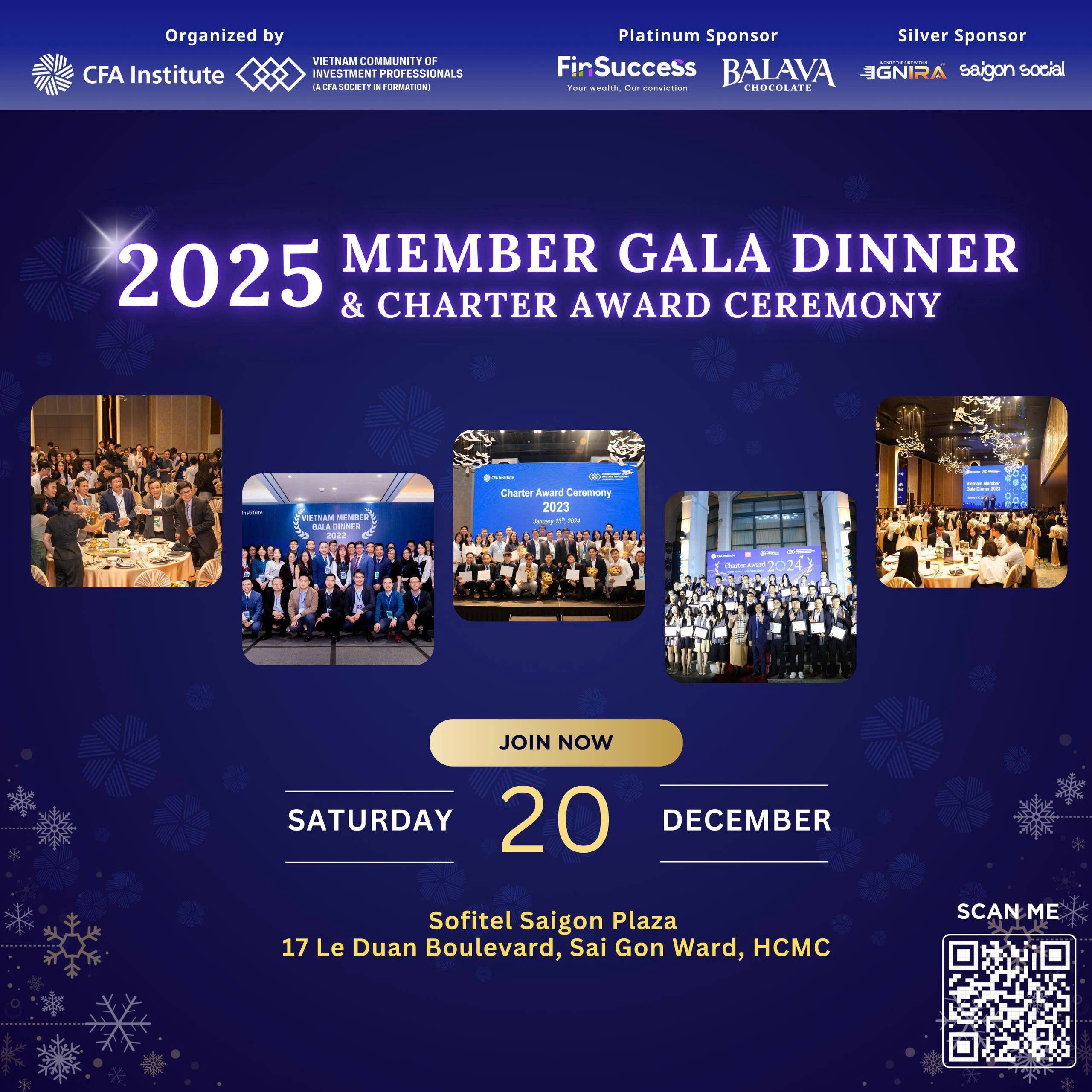 MEMBER GALA DINNER & CHATER AWARD CEREMONY 2025