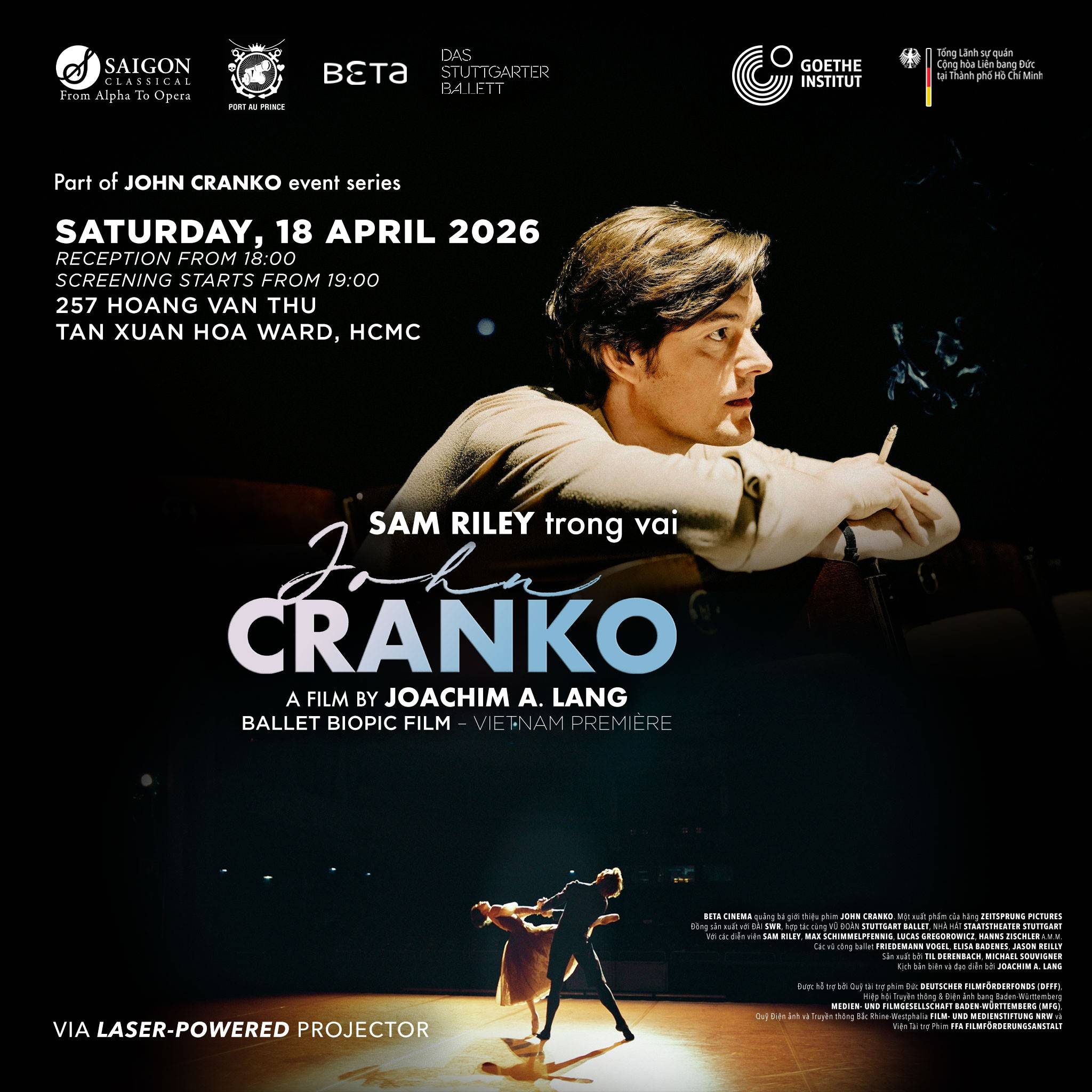FILM PREMIERE Công chiếu: #33 JOHN CRANKO Ballet Biopic Film, 2024 (Beta Cinema, Stuttgart Ballet)